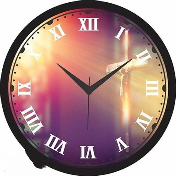 Clock Wall Clock Rounded Design - Design 4