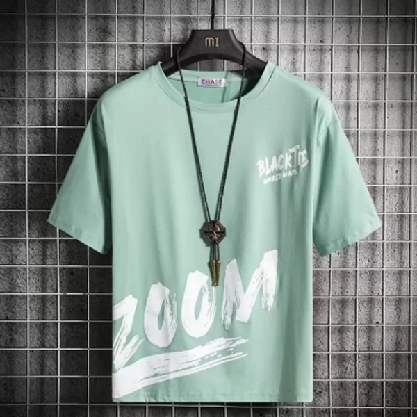 Printed T Shirt Mens Cotton - XL