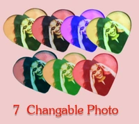 7 Photo Fridge Maget - 4 inch, For Anniversary Gift