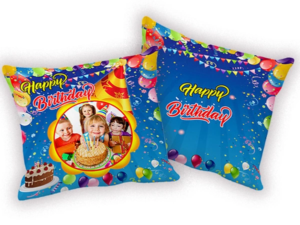 Happy Birthday Cushion 15x15 - 15x15