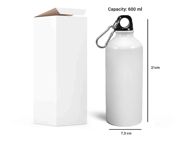 Happy Birthday Metal Sipper Bottle - 600 ML, HB06