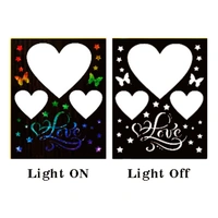 Happy Anniversary LED Photo frame 8x6 - 8x6