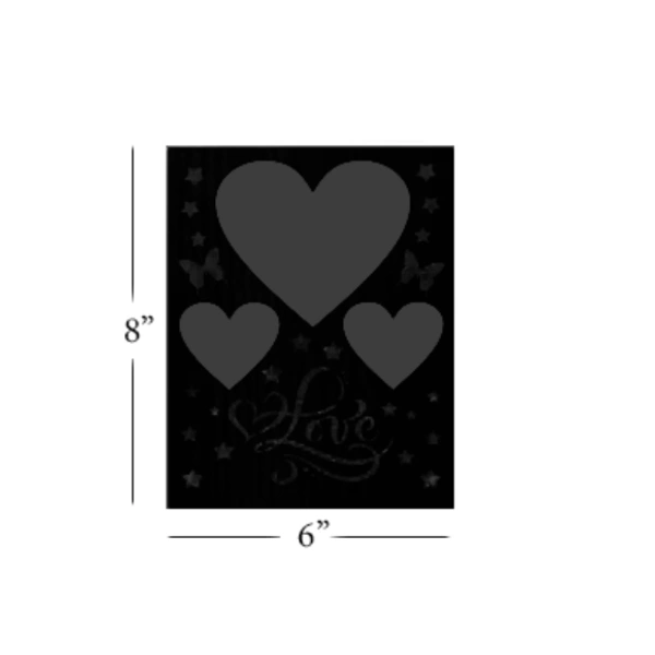 Happy Anniversary LED Photo frame 8x6 - 8x6