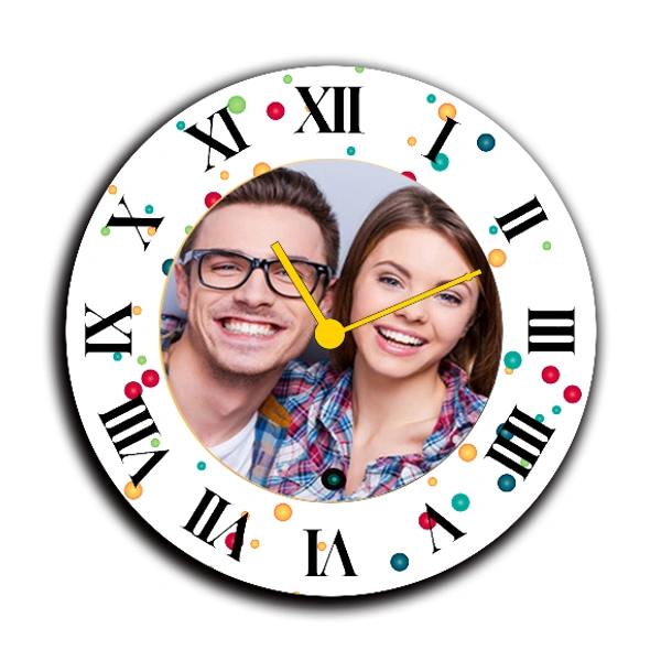 Photo Print Clock - 12 inch