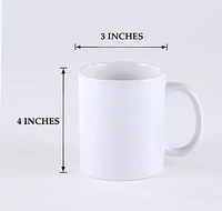 Valentine's day gift frosted glass Mug  - 330 ML, HVD-01