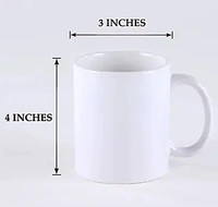 Valentine's day gift frosted glass Mug  - 330 ML, I love you