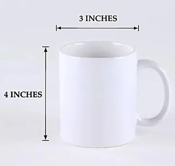 Valentine's day gift frosted glass Mug  - 330 ML, I love you