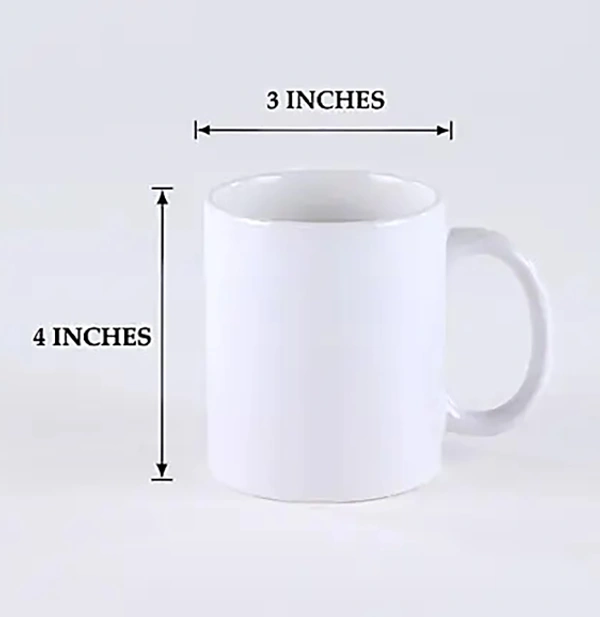 Love You | Valentine's day gift frosted glass Mug  - 330 ML, White
