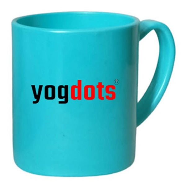 Unbreakable Polymer Mug with Print - 330 ML, Colored