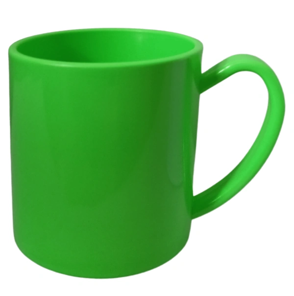 Unbreakable Polymer Mug with Print - 330 ML, Colored