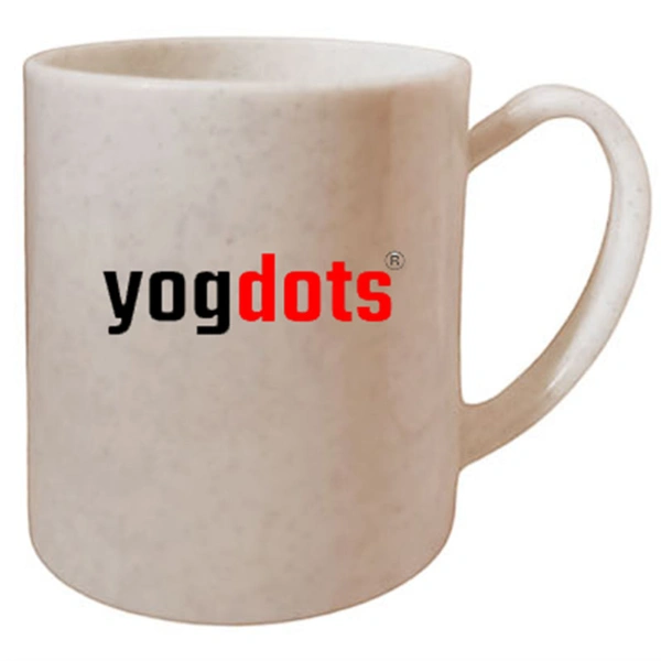 Unbreakable Polymer Mug with Print - 330 ML, Granite Finish