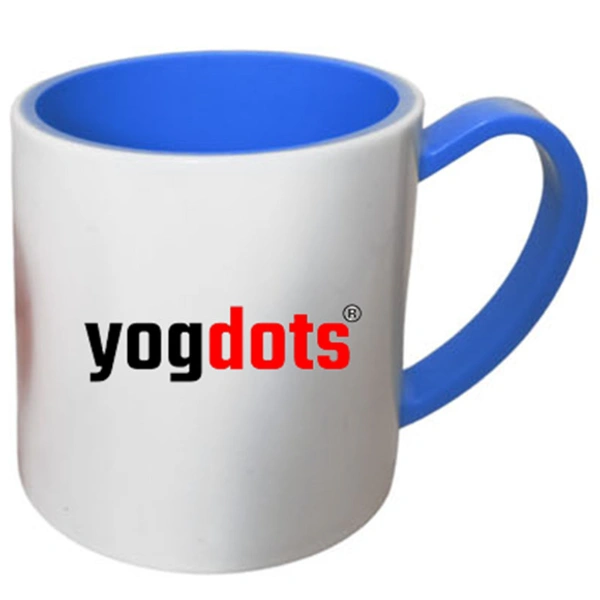 Unbreakable Polymer Mugs with Print - 330 ML, Inner Color