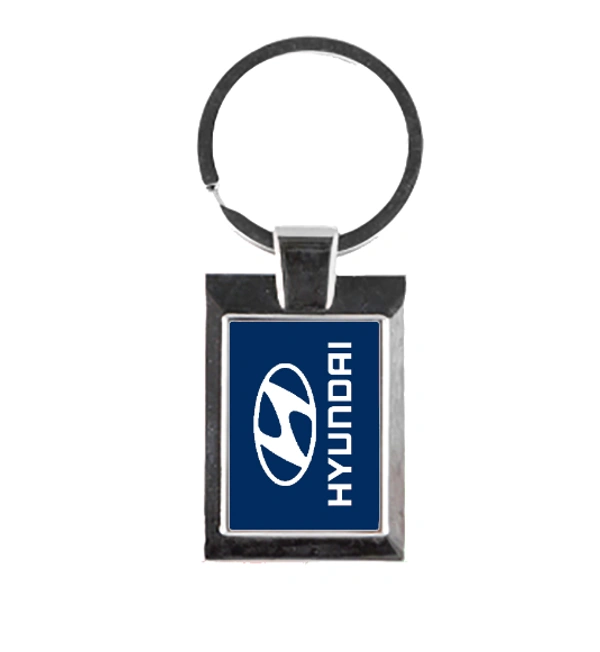 Metal Keychain with print - Rectangle