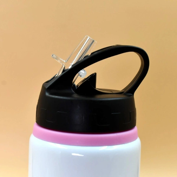 YOGDOTS Pink-line Metal Sipper  - 600 ML, ST-01