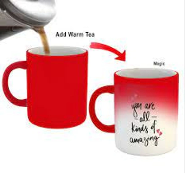 Magic Mug with photo visible in hot - 350 ML
