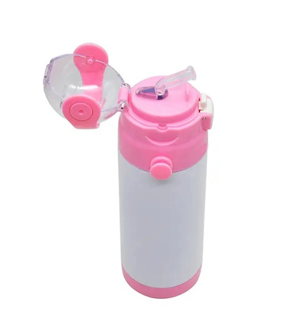 Kids School Water Bottle with Name or Photo - 500 ML, Pink
