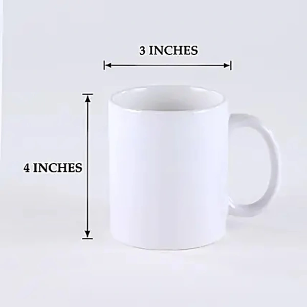 Set of 2 Unbreakable Personalized return gift mugs for kids - 330 ML