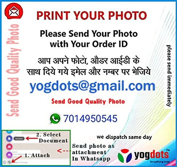 Personalized Fridge Magnet with Photo Print - 3.5"X3"