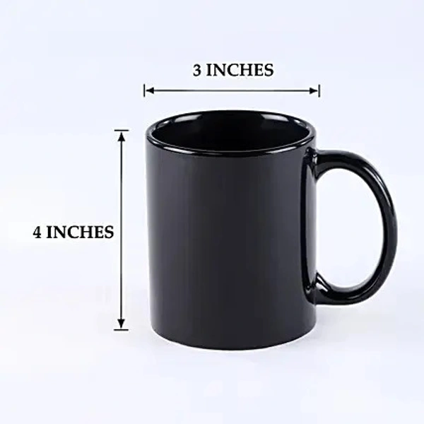 Full Color Mug with Print - 330 ML, Red