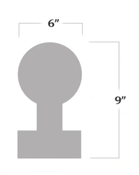 Table Top Photo Insert Photo Frame - 6x9 inch