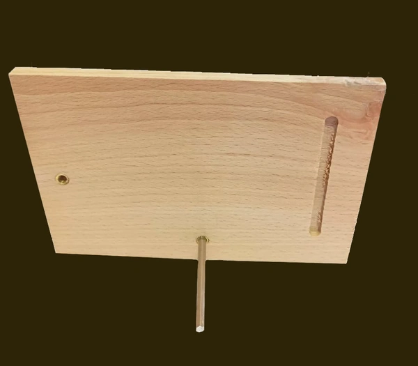 Personalized Laser Engraved Wood Plaque for Father's day gift - 4x6 Inch, 12 MM