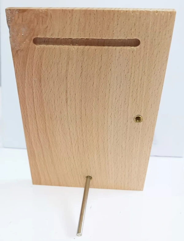 Personalized Laser Engraved Wood Plaque for Father's day gift - 4x6 Inch, 12 MM
