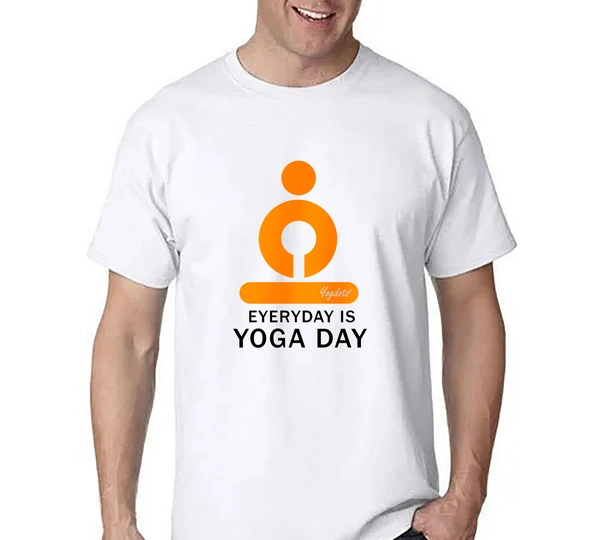 Yoda Day T-Shirts for Men and Women - Large, Round Neck logo