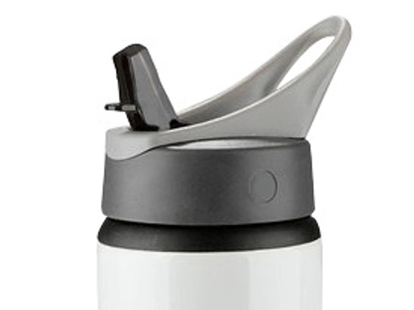 Yoga Day Metal Water Sipper Bottle - 600 ML