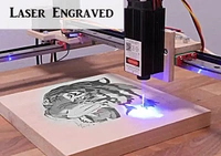 Laser engraved Gift Photo Print Wooden frame for Birthday Gift - 4x6 inch