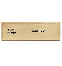 Personalized Laser Engraved Wooden Name Plate - 9x3 inch