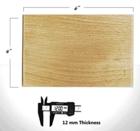 Laser engraved Gift Photo Print Wooden frame - 4x6 Inch