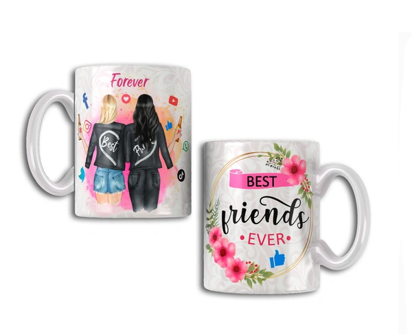 Friendship Day Gift ceramic coffee mug for girls  - A-1