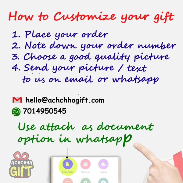 Friendship day gift personalized wooden frame with laser engraved image - 4x6 inch