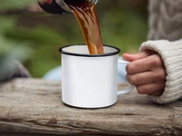 Stainless Steel Enamel Mug for Kids, Rakhi Gift, Rakshabandhan gift  - 300 ML, Best Sis