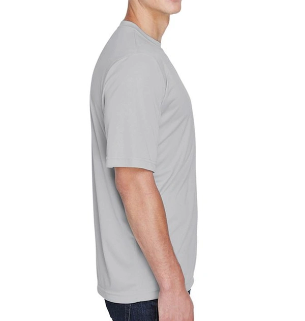 YOGDOTS Adventure Print T-Shirt for Hiking, Sports, Outing, Picknic or Adventure  - XXL, Gray