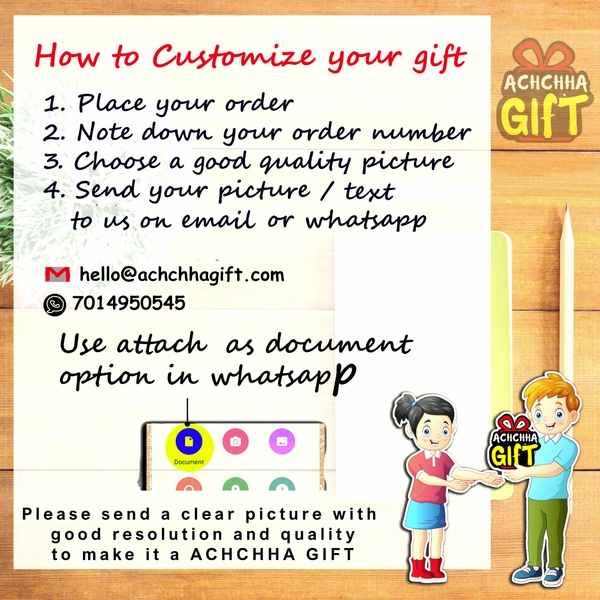 Achchha Gift Wooden Best husband, best wife certificate / award for gift, valantine's day or anniversary gift for wife and husband - 10x8 inch, Wife