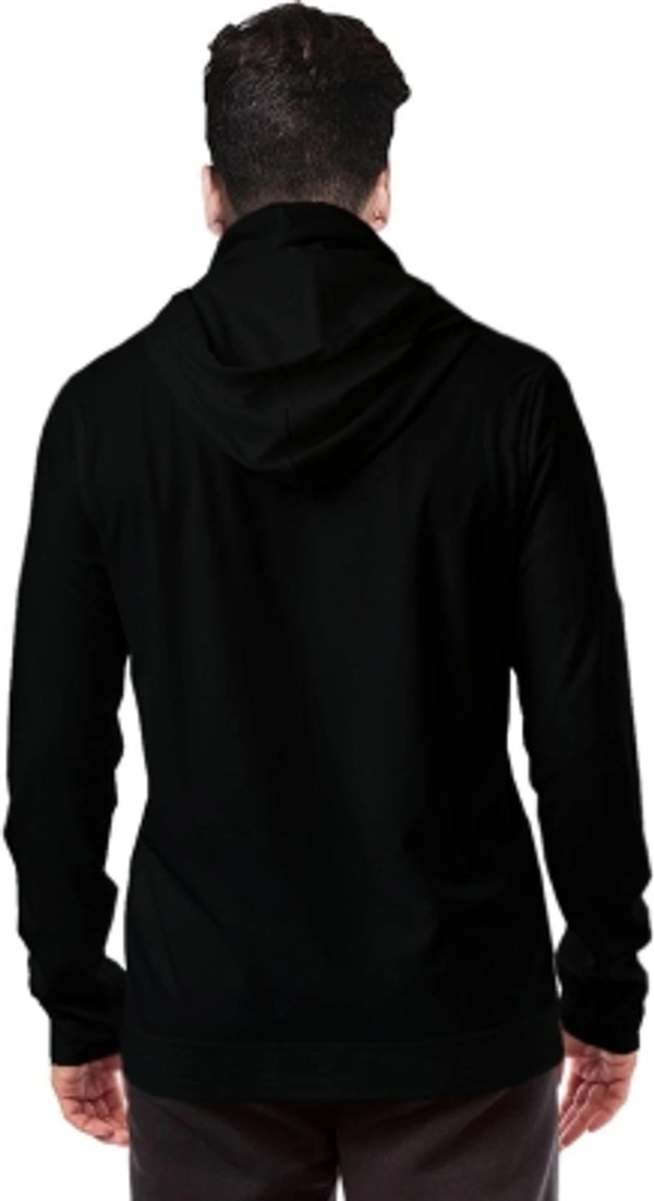 TRIPR Printed Men Hooded Neck Red  - Black