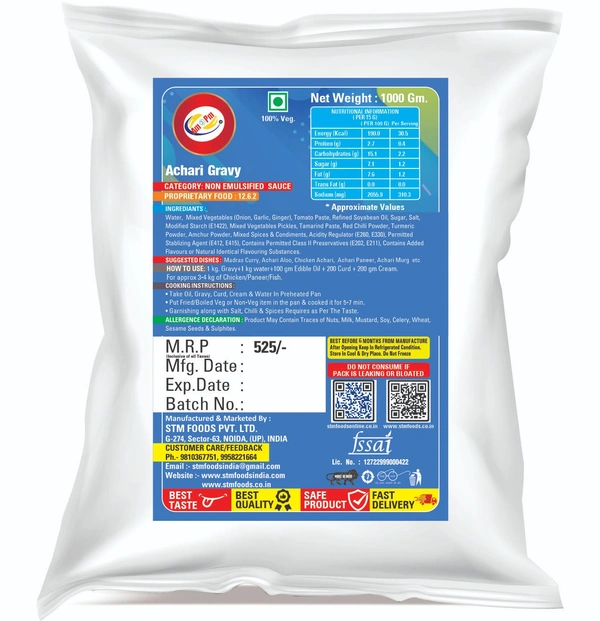 Achari Gravy