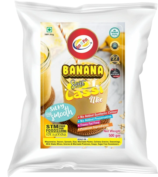 Banana Sweet Lassi Mix 500 GM