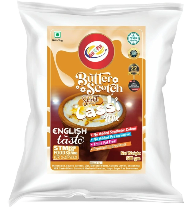 Butter Scotch Sweet Lassi Mix 500 GM