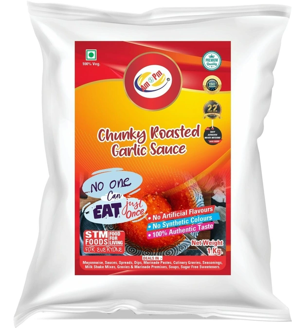 Chunky Roasted Garlic Sauce