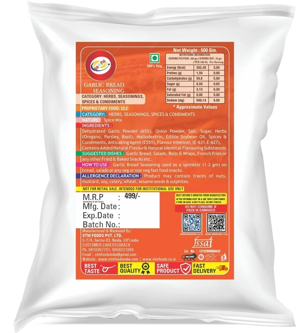 Garlic Bread Seasoning