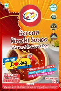 AM2PM Korean Kimchi Sauce - 1 Kg Packet, Red, Liquid, 1 Kg, Sauce