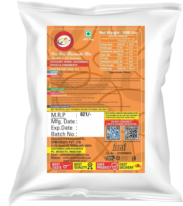 Peri Peri Marinade Mix