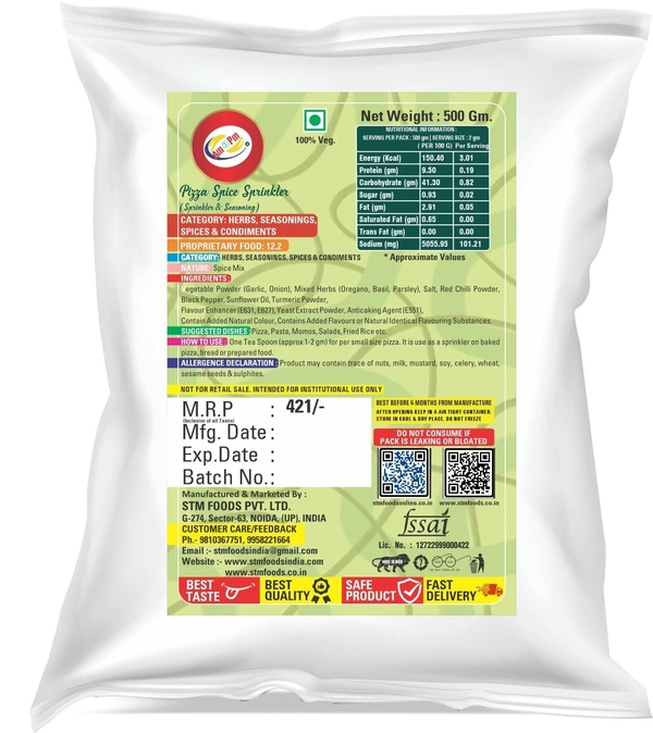 Pizza Spice Sprinkler 500gm