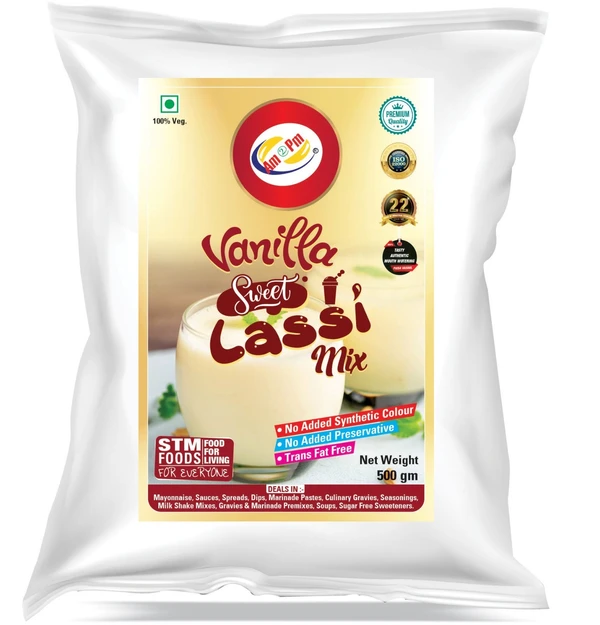 AM2PM Vanilla Sweet Lassi Mix - 500 gm