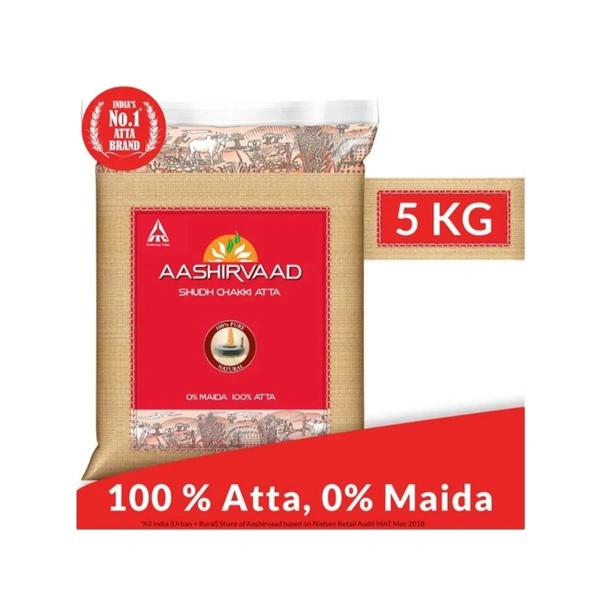 Aashirvaad Shudh Chakki Atta 5kg