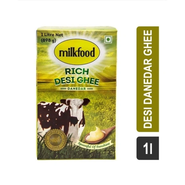 Milkfood Rich Desi Danedar Ghee - 1L