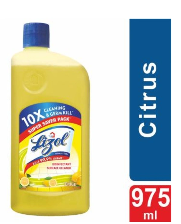 Lizol Citrus Disinfectant Surface Cleaner 975 ml