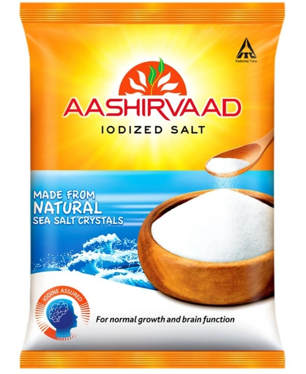 Aashirvaad Iodized Salt 1 kg